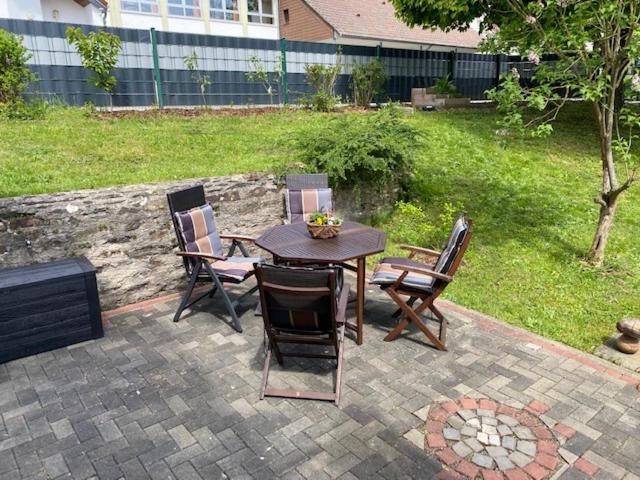 Ferienwohnung Lieblingsplatz An Der Lahn Weinbach Exterior foto